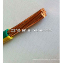 O PVC de cobre do condutor 600V isolou o fio de 1/0 2/0 3/0 4/0 AWG
